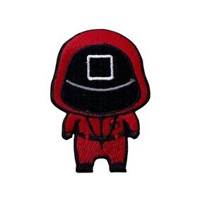 Squid Game Square Embroidered Patch
